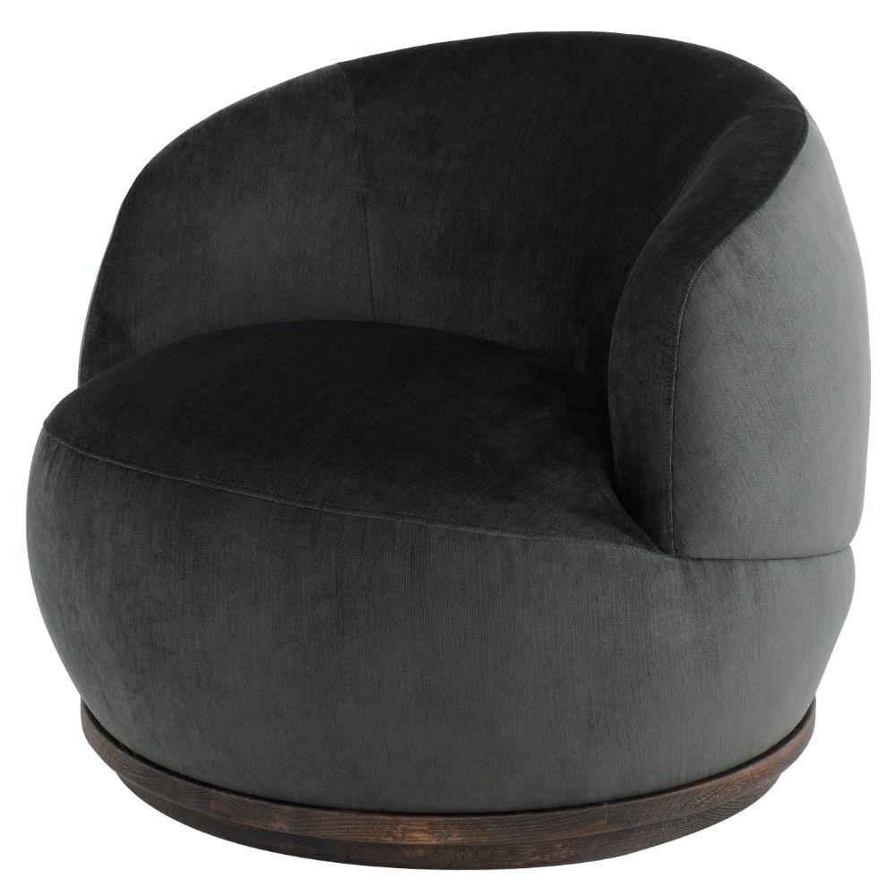 Nuevo HGDA705 Orbit Occasional Chair in Pewter/Seared